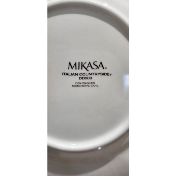 Mikasa Italian Countryside Salad Plates DD900 8-1/2" (Qty 1) white - Picture 8 of 8